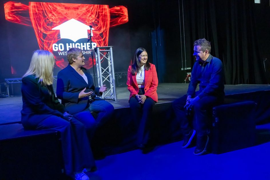 Culture Secretary Lisa Nandy visits Wakefield's Production Park to launch the Creative Industries Sector Plan