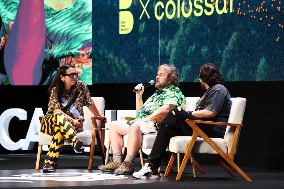 Peter Jackson at Cannes Lions