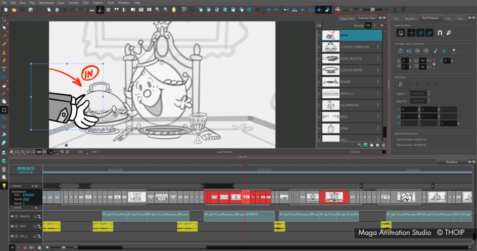 Toon Boom Storyboard Pro.